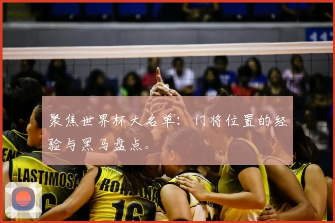 聚焦世界杯大名单：门将位置的经验与黑马盘点。